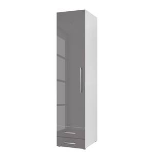 Armoire à portes battantes KSW Gris lave brillant - Butoir à gauche - 2