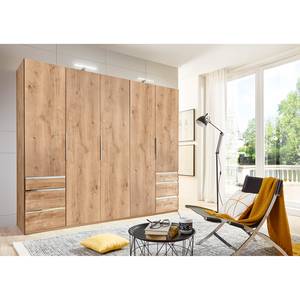 Armoire à portes battantes level 36A Imitation chêne parqueté - 250 x 216 cm - Sans portes miroir