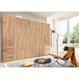 Armoire à portes battantes level 36A Imitation chêne parqueté - 300 x 236 cm - Sans portes miroir