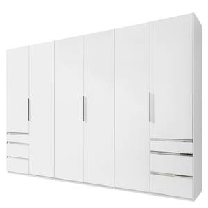 Armoire à portes battantes level 36A Blanc alpin - 300 x 236 cm - Sans portes miroir