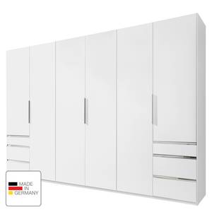 Armoire à portes battantes level 36A Blanc alpin - 300 x 216 cm - Sans portes miroir