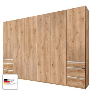 Armoire à portes battantes level 36A Imitation chêne parqueté - 300 x 236 cm - Sans portes miroir