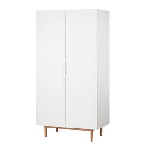 Drehtürenschrank LINDHOLM Weiß - Breite: 103 cm