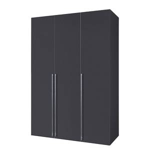 Drehtürenschrank Brooklyn V Graphit - 150 x 236 cm