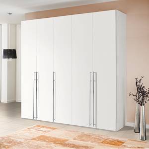 Drehtürenschrank Brooklyn I Polarweiß - 250 x 216 cm