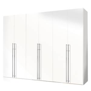 Armoire à portes battantes Brooklyn I Blanc polaire - 300 x 216 cm
