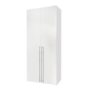 Armoire à portes battantes Brooklyn I Blanc polaire - 100 x 236 cm