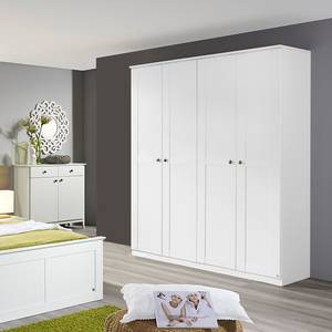 Armoire Rosenheim Blanc alpin - Largeur : 181 cm