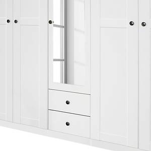 Armoire à portes pivotantes Rosenheim I Blanc alpin - Largeur : 226 cm