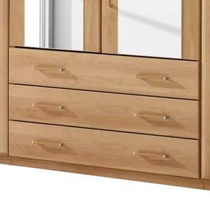 Drehtürenschrank Sitara III Erle teilmassiv - lackiert Schrankbreite: 142 cm - 3-türig