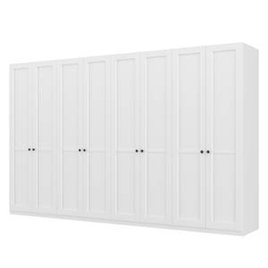 Armoire à portes battantes Skøp Blanc alpin - 360 x 222 cm - 8 portes - Premium