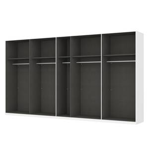 Kleiderschrank SKØP Alpinweiß/ Offen - 405 x 222 cm - 9 Türen - Classic