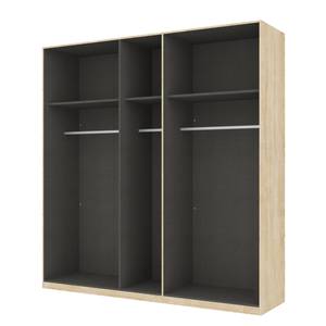 Armoire sans porte Skøp Imitation chêne de Sonoma - 225 x 236 cm - 5 portes - Premium