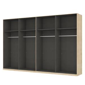 Kleiderschrank SKØP Eiche Sonoma Dekor/ Offen - 360 x 236 cm - 8 Türen - Classic