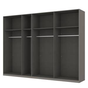 Kleiderschrank SKØP Graphit/ Offen - 315 x 236 cm - 7 Türen - Premium