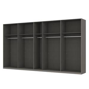 Kleiderschrank SKØP Graphit/ Offen - 405 x 222 cm - 9 Türen - Premium