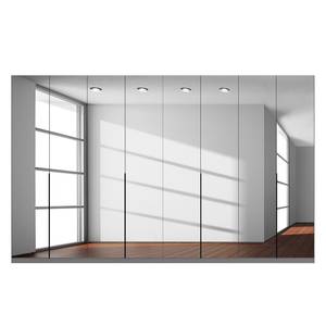 Drehtürenschrank SKØP Grauspiegel - 360 x 222 cm - 8 Türen - Comfort
