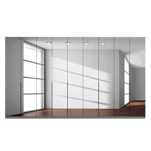 Drehtürenschrank SKØP Grauspiegel - 405 x 236 cm - 9 Türen - Comfort