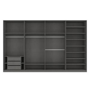 Drehtürenschrank SKØP Grauspiegel - 360 x 222 cm - 8 Türen - Classic