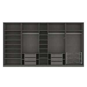 Drehtürenschrank SKØP I Alpinweiß - 405 x 222 cm - 9 Türen - Comfort