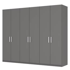 Armoire à portes battantes Skøp I Graphite - 270 x 222 cm - 6 portes - Premium