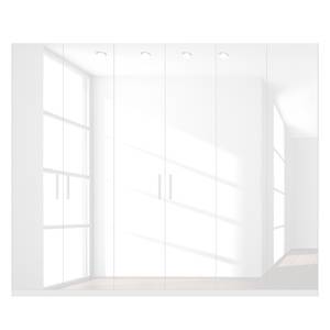 Armoire à portes battantes Skøp I Blanc brillant - 270 x 222 cm - 6 portes - Premium