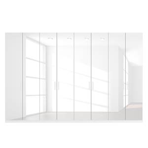 Armoire à portes battantes Skøp I Blanc brillant - 360 x 236 cm - 8 portes - Basic