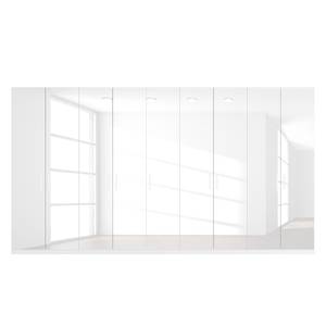 Armoire à portes battantes Skøp I Blanc brillant - 405 x 222 cm - 9 portes - Premium