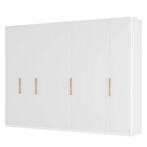 Drehtürenschrank SKØP I Mattglas Weiß - 315 x 222 cm - 7 Türen - Premium