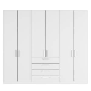 Drehtürenschrank SKØP II Alpinweiß - 270 x 236 cm - 6 Türen - Classic