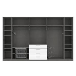 Drehtürenschrank SKØP II Alpinweiß - 360 x 236 cm - 8 Türen - Premium