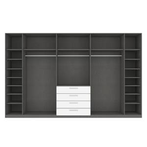 Drehtürenschrank SKØP II Alpinweiß - 360 x 236 cm - 8 Türen - Classic