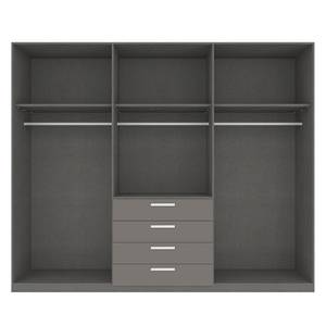 Drehtürenschrank SKØP II Graphit - 270 x 222 cm - 6 Türen - Basic