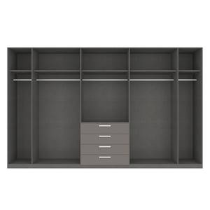 Drehtürenschrank SKØP II Graphit - 360 x 222 cm - 8 Türen - Basic