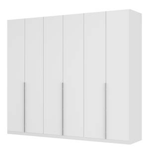 Drehtürenschrank SKØP II Mattglas Weiß - 270 x 236 cm - 6 Türen - Premium