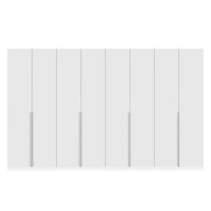 Draaideurkast Skøp II wit matglas - 360 x 222 cm - 8 deuren - Basic