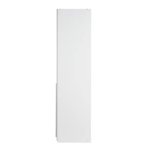 Armoire à portes battantes Skøp II Verre blanc mat / Miroir en cristal - 181 x 236 cm - 4 portes - Classic
