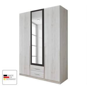 Drehtürenschrank Nuevo Weißeiche Dekor / Lava