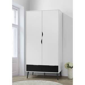 Armoire Sunndal Blanc / Noir