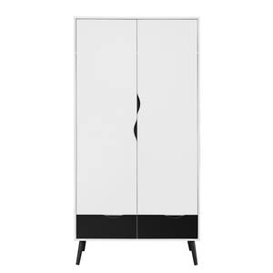 Armoire Sunndal Blanc / Noir