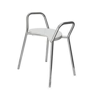 Tabouret de douche Lena Blanc