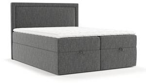 Premium Boxspringbett Pao Schwarz - Breite: 200 cm