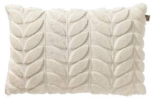 Housse de coussin Aya Blanc - Textile - 60 x 40 x 60 cm