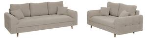 Sofa Oskar 3-Sitzer Beige