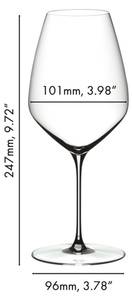 Syrah Shiraz Veloce 2er Set + Poliertuch Glas - 11 x 25 x 11 cm