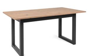 Esstisch 2127 Braun - Grau - Holzwerkstoff - 160 x 75 x 90 cm