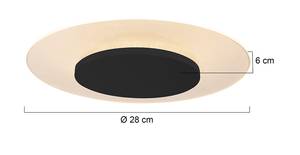 Plafonnier Lido Plexiglas / Fer - 1 ampoule - Diamètre : 28 cm