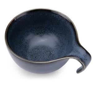 Espresso-Set TIME BLACK (12er-Set) Blau - Porzellan