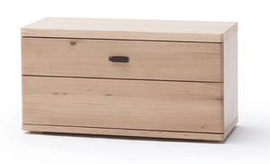 Garderobenbank Burgos 1-OK Braun - Holzart/Dekor - Holz teilmassiv - 90 x 47 x 38 cm