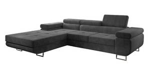 Ecksofa Zante mit Schlaffunktion MH95 Lavagrau